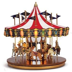 MR CHRISTMAS WORLD'S FAIR ANNIVERSARY CAROUSEL out of stock